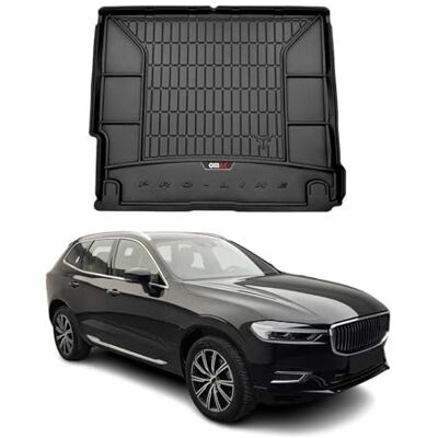 OMAC Tapis de Coffre 3D TPE Premium Compatible avec Volvo XC60 2017-2022 Bac de Protection de Coffre Intérieur antidérapant Revêtement de Coffre Bords Hauts pour Voiture Noir OMAC Tapis de Coffre 3D TPE Premium Compatible avec Volvo XC60 2017-2022 Bac de Protection de Coffre Intérieur antidérapant Revêtement de Coffre Bords Hauts pour Voiture Noir