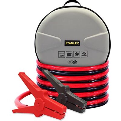Stanley 201874 Câbles démarrage pour Batterie Voiture 25mm2 3.5m Stanley 201874 Câbles démarrage pour Batterie Voiture 25mm2 3.5m