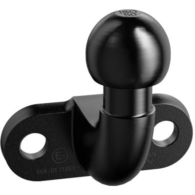 WilTec XPOtool Accouplement à tête sphérique 3,5t 50mm dispositif attelage pour voitures camions tracteurs WilTec XPOtool Accouplement à tête sphérique 3,5t 50mm dispositif attelage pour voitures camions tracteurs