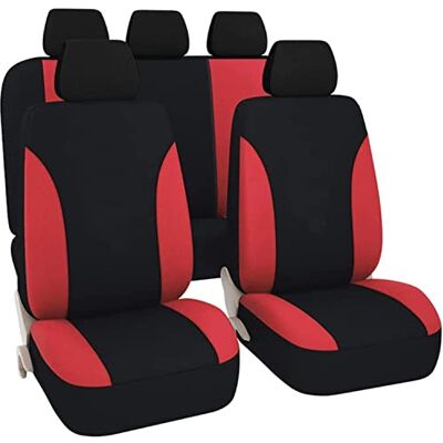 akhan-tuning akhan sb103 – QUALITÉ Housse de siège auto Housse Housses déjà Housses avec airbag latéral noir/rouge akhan-tuning akhan sb103 – QUALITÉ Housse de siège auto Housse Housses déjà Housses avec airbag latéral noir/rouge