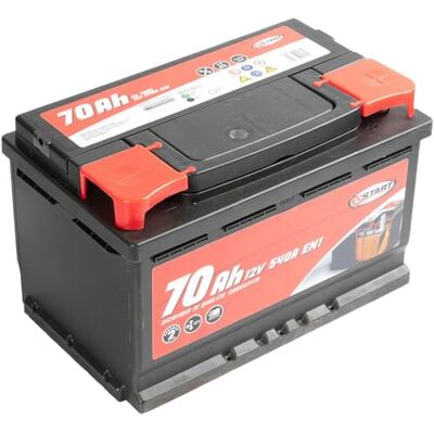 START Batterie de voiture 70Ah 12V 600A pôle positif, boîtier droit L3B START Batterie de voiture 70Ah 12V 600A pôle positif, boîtier droit L3B
