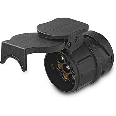 ProPlus Kurzstecker 13 vers 7 pôles pour attelage de remorque-boîte de connexion mâle courte véhicule adapterstück mini attache-câble voiture caravane aHK liaison plastique adaptateur court 12 v ProPlus Kurzstecker 13 vers 7 pôles pour attelage de remorque-boîte de connexion mâle courte véhicule adapterstück mini attache-câble voiture caravane aHK liaison plastique adaptateur court 12 v