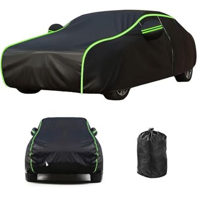 Ansixeay Housse de voiture complète pour Dacia Duster 3 (2024-2025), toutes saisons, avec fermeture éclair de porte, imperméable, coupe-vent, protection contre le soleil, la pluie, la neige Ansixeay Housse de voiture complète pour Dacia Duster 3 (2024-2025), toutes saisons, avec fermeture éclair de porte, imperméable, coupe-vent, protection contre le soleil, la pluie, la neige