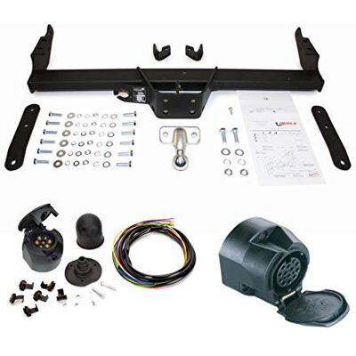 Inconnu AHK Attelage de remorque avec kit électrique 13 broches pour Nissan Primastar / Opel Vivaro / Renault Trafic à partir de 2002 Dispositif de suspension – Rigide, avec rotule vissée Inconnu AHK Attelage de remorque avec kit électrique 13 broches pour Nissan Primastar / Opel Vivaro / Renault Trafic à partir de 2002 Dispositif de suspension – Rigide, avec rotule vissée