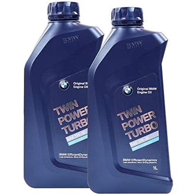 BMW Longlife-04 LL-04 5W-30 Lot de 2 bidons d'huile de moteur turbo 1 l Spécifications/autorisations : Longlife-04, ACEA C3, API SN BMW Longlife-04 LL-04 5W-30 Lot de 2 bidons d'huile de moteur turbo 1 l Spécifications/autorisations : Longlife-04, ACEA C3, API SN