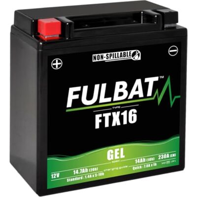 Fulbat Batterie pour autoportée FTX 16 550763 14.7Ah et 12V Fulbat Batterie pour autoportée FTX 16 550763 14.7Ah et 12V