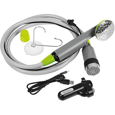 Volkswagen 000069651F Pommeau de douche mobile pour camping-car Gris Volkswagen 000069651F Pommeau de douche mobile pour camping-car Gris