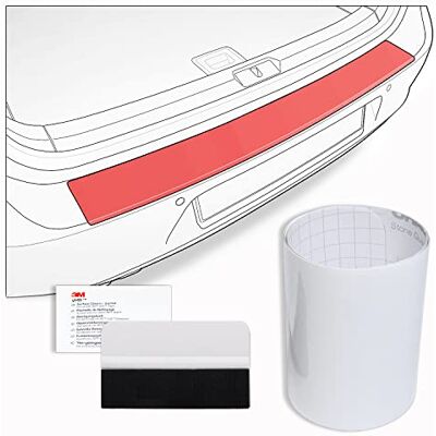 ART FL179 Film de Protection de seuil de Coffre pour Opel Mokka B 2021- avec racleur, Couleur:Transparent ART FL179 Film de Protection de seuil de Coffre pour Opel Mokka B 2021- avec racleur, Couleur:Transparent