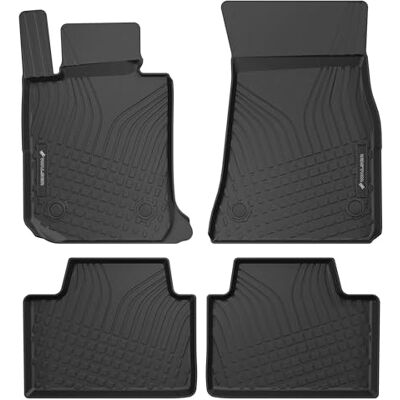 Walser Premium Tapis de sol auto compatible avec BMW 3 11/2018-auj., BMW 3 Touring 07/2019-auj., tapis caoutchouc auto 100% ajusté made in EU, tapis de sol auto robuste Walser Premium Tapis de sol auto compatible avec BMW 3 11/2018-auj., BMW 3 Touring 07/2019-auj., tapis caoutchouc auto 100% ajusté made in EU, tapis de sol auto robuste