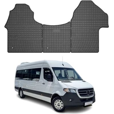 OMAC Tapis de voiture toutes saisons Compatible avec Mercedes Sprinter W907 2018-2022 Coupe 3D Bords hauts En caoutchouc Noir Tapis de voiture en caoutchouc, résistants aux intempéries, antidérapants, produits spécifiques au véhicule, imperméables OMAC Tapis de voiture toutes saisons Compatible avec Mercedes Sprinter W907 2018-2022 Coupe 3D Bords hauts En caoutchouc Noir Tapis de voiture en caoutchouc, résistants aux intempéries, antidérapants, produits spécifiques au véhicule, imperméables