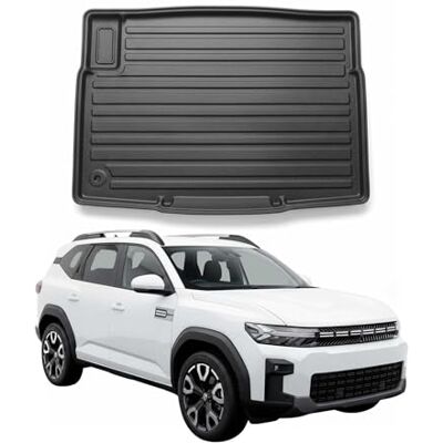 OMAC Tapis de Coffre pour Dacia Duster mk3 4x4 2024-2025 Antidérapant Imperméable TPE OMAC Tapis de Coffre pour Dacia Duster mk3 4x4 2024-2025 Antidérapant Imperméable TPE