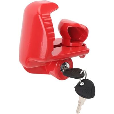 Jelquix Serrure D'attelage de Remorque de Haute sécurité avec Clés, Robuste pour Coupleurs de 1 7/8 Pouces, 2 Pouces, 2 5/16, Bateaux de Camping-car (rouge) Jelquix Serrure D'attelage de Remorque de Haute sécurité avec Clés, Robuste pour Coupleurs de 1 7/8 Pouces, 2 Pouces, 2 5/16, Bateaux de Camping-car (rouge)