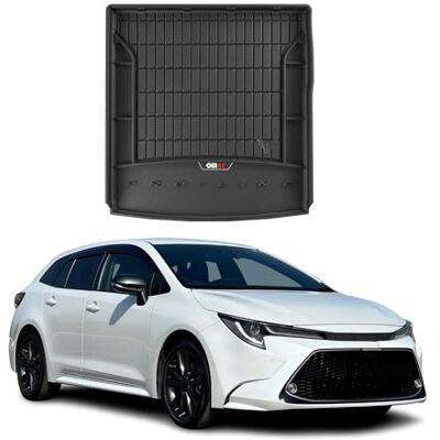 OMAC Premium Tapis de coffre de voiture antidérapant pour Toyota Corolla Touring Sports 2019-2022 Tapis de coffre 3D de qualité supérieure Ajustement parfait Protection de coffre Bord haut en caoutchouc Noir OMAC Premium Tapis de coffre de voiture antidérapant pour Toyota Corolla Touring Sports 2019-2022 Tapis de coffre 3D de qualité supérieure Ajustement parfait Protection de coffre Bord haut en caoutchouc Noir