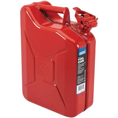 Draper 07741 Bidon de carburant en acier 10 l (rouge) Draper 07741 Bidon de carburant en acier 10 l (rouge)