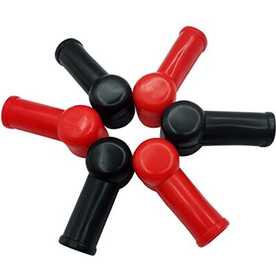 HuaLiSiJi Couvercle de Borne Positif et Négatif Cache Bornes de Batterie, pour Moto Voiture Camion Marine Bateau Camping Car (6 pièces) HuaLiSiJi Couvercle de Borne Positif et Négatif Cache Bornes de Batterie, pour Moto Voiture Camion Marine Bateau Camping Car (6 pièces)