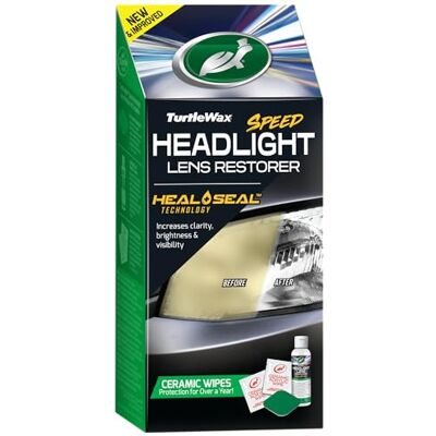Turtle Wax Headlight Restorer Augmentation de la Luminosité du Restaurateur de Phares de Voiture (Nouvelle Version) Turtle Wax Headlight Restorer Augmentation de la Luminosité du Restaurateur de Phares de Voiture (Nouvelle Version)