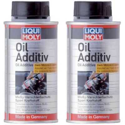 Liqui Moly 1011 Lot de 2 additifs d'huile MoS2 Liqui Moly 1011 Lot de 2 additifs d'huile MoS2