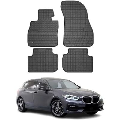 OMAC Tapis de voiture toutes saisons Compatible avec BMW 1 Series F40 2019-2022 Coupe 3D Bords hauts En caoutchouc Noir OMAC Tapis de voiture toutes saisons Compatible avec BMW 1 Series F40 2019-2022 Coupe 3D Bords hauts En caoutchouc Noir