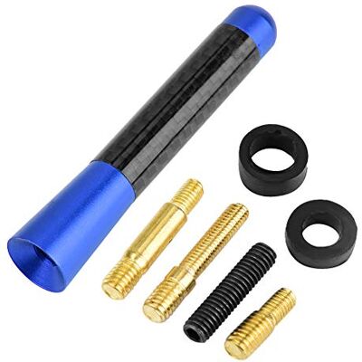 Bediffer Antenne de Voiture 3 Pouces Remplacement Courte en Fibre de Carbone Vis pour Radio Modification Universelle Bediffer Antenne de Voiture 3 Pouces Remplacement Courte en Fibre de Carbone Vis pour Radio Modification Universelle