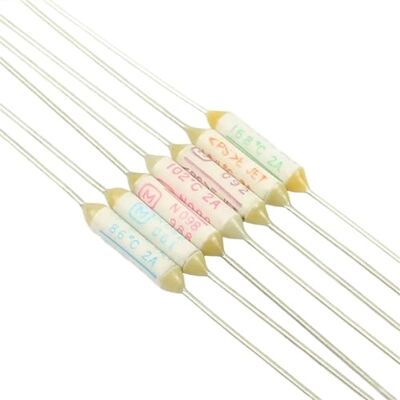 TPDRKOWJX Lot de 5 fusibles thermiques TF 86 102 115 134 168 degrés 2 A 250 V EYP2BN N082 N098 N099 N110 N127 N163 gauche axial 86C 102C 115C 134C 168C (86C EYP2BN082) TPDRKOWJX Lot de 5 fusibles thermiques TF 86 102 115 134 168 degrés 2 A 250 V EYP2BN N082 N098 N099 N110 N127 N163 gauche axial 86C 102C 115C 134C 168C (86C EYP2BN082)