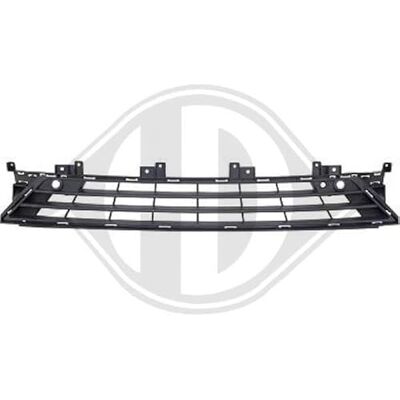 Diederichs Opel Astra Grille de Pare-Choc Centre - Ventilation, Aide au stationnement Diederichs Opel Astra Grille de Pare-Choc Centre - Ventilation, Aide au stationnement