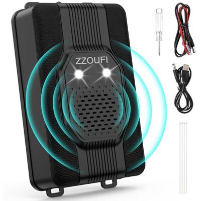 ZZOUFI Ultrason Anti Rongeur Fouine Martre Voiture, Repulsif Rongeur pour Voiture, Anti Fouine Grenier Maison, Alimentation Flexible Batterie de Voiture 12 V, Pile AA ou USB ZZOUFI Ultrason Anti Rongeur Fouine Martre Voiture, Repulsif Rongeur pour Voiture, Anti Fouine Grenier Maison, Alimentation Flexible Batterie de Voiture 12 V, Pile AA ou USB