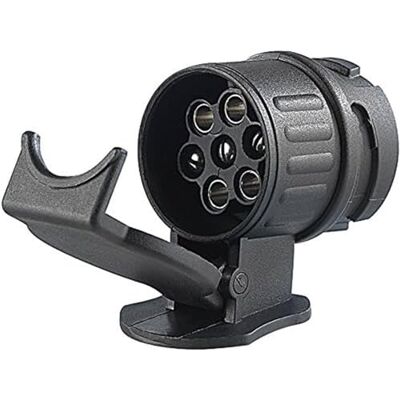 LISSEK Adaptateur pour voiture et remorque 13 broches vers 7 broches (adaptateur/attelage de remorque de voiture 13 broches vers 7 broches). LISSEK Adaptateur pour voiture et remorque 13 broches vers 7 broches (adaptateur/attelage de remorque de voiture 13 broches vers 7 broches).