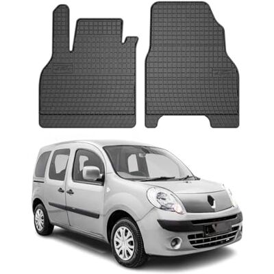 OMAC Tapis de voiture tous temps Compatible avec Renault Kangoo II 2008-2022 Ajustement 3D En caoutchouc Noir OMAC Tapis de voiture tous temps Compatible avec Renault Kangoo II 2008-2022 Ajustement 3D En caoutchouc Noir