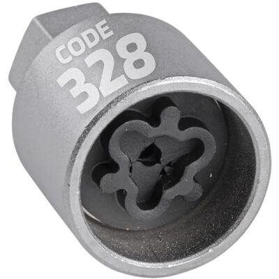 SW-Stahl 02385L-28 Adaptateur de démontage d'antivol de jante I Convient pour Mercedes-Benz I Adaptateur 328 I Outil de démontage pour desserrer la sécurité de roue I Outil de desserrage pour serrures SW-Stahl 02385L-28 Adaptateur de démontage d'antivol de jante I Convient pour Mercedes-Benz I Adaptateur 328 I Outil de démontage pour desserrer la sécurité de roue I Outil de desserrage pour serrures