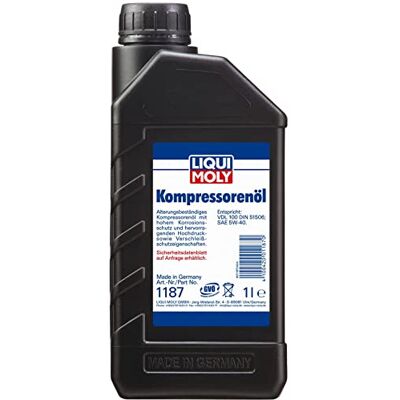 Liqui Moly 1187 Huile pour compresseur, 1 l Liqui Moly 1187 Huile pour compresseur, 1 l