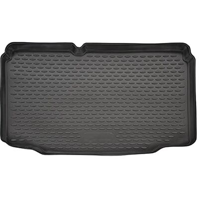J&J AUTOMOTIVE Tapis de Coffre en Caoutchouc Premium Pour Renault Clio 5 2019-2025 (Étage inférieur), Ajustement Spécifique, Bord Haut, Noir, Antidérapant, Inodore J&J AUTOMOTIVE Tapis de Coffre en Caoutchouc Premium Pour Renault Clio 5 2019-2025 (Étage inférieur), Ajustement Spécifique, Bord Haut, Noir, Antidérapant, Inodore