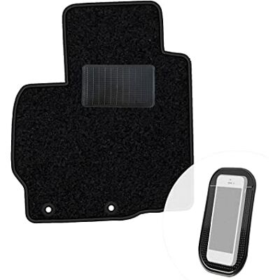 moto-MOLTICO Tapis conducteur en velours noir Pour Mitsubishi ASX 2010-2022 moto-MOLTICO Tapis conducteur en velours noir Pour Mitsubishi ASX 2010-2022