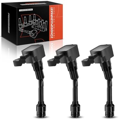 Frankberg Lot de 3 bobines d'allumage pour B-Max JK C-Max II DXA/CB7 Ecosport Fiesta VI/III Mondeo V Tourneo Connect/Courier Transit Connect/Courier 1.0L 2012-2020 CM5G12A366CB Frankberg Lot de 3 bobines d'allumage pour B-Max JK C-Max II DXA/CB7 Ecosport Fiesta VI/III Mondeo V Tourneo Connect/Courier Transit Connect/Courier 1.0L 2012-2020 CM5G12A366CB