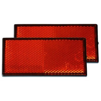 HP Autozubehör 10214 Lot de 2 réflecteurs carrés Orange HP Autozubehör 10214 Lot de 2 réflecteurs carrés Orange