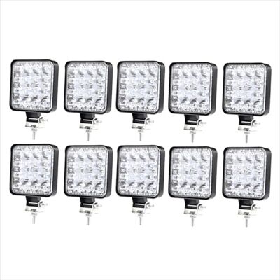 WELLIT Phare de Travail Led Tracteur 10X48W,3.3 Pouces Projecteur LED Voiture 12V 24V pour Camion Tracteur véhicule tout-terrain Bateau WELLIT Phare de Travail Led Tracteur 10X48W,3.3 Pouces Projecteur LED Voiture 12V 24V pour Camion Tracteur véhicule tout-terrain Bateau