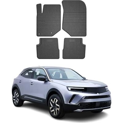 OMAC Tapis de voiture tous temps Compatible avec Opel Mokka B 2020-2022 Ajustement 3D En caoutchouc Noir OMAC Tapis de voiture tous temps Compatible avec Opel Mokka B 2020-2022 Ajustement 3D En caoutchouc Noir