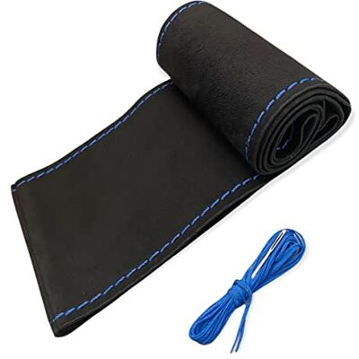 akhan-tuning Housse de volant noire et bleue akhan-tuning Housse de volant noire et bleue
