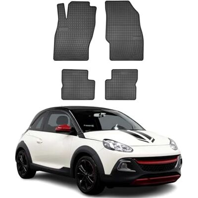 OMAC Tapis de voiture tous temps Compatible avec Opel Adam 2012-2019 Ajustement 3D En caoutchouc Noir Tapis de voiture en caoutchouc, résistants aux intempéries, antidérapants, produits spécifiques au véhicule, imperméables OMAC Tapis de voiture tous temps Compatible avec Opel Adam 2012-2019 Ajustement 3D En caoutchouc Noir Tapis de voiture en caoutchouc, résistants aux intempéries, antidérapants, produits spécifiques au véhicule, imperméables