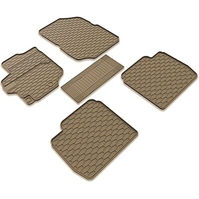 akhan-tuning FM-1102 Jeu de tapis de sol en caoutchouc Pour C-Elysee à partir de 2012 Beige akhan-tuning FM-1102 Jeu de tapis de sol en caoutchouc Pour C-Elysee à partir de 2012 Beige