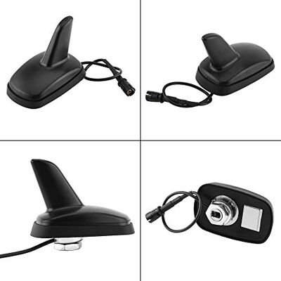 Nikou Antenne de voiture Antenne à ailerons de requin Antenne universelle pour toit de voiture AM FM Antennes radio avec base adhésive pour V/W Aud et Skda Nikou Antenne de voiture Antenne à ailerons de requin Antenne universelle pour toit de voiture AM FM Antennes radio avec base adhésive pour V/W Aud et Skda