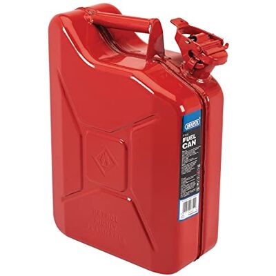 Draper 07741 Bidon de carburant en acier 10 l (rouge) Draper 07741 Bidon de carburant en acier 10 l (rouge)