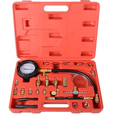 DAYUAN Kit de jauge de pression d'injecteur de pompe d'injection de carburant pour voiture, camion, moto Kit de test de pression d'huile Injecteur de carburant Pompe d'injection d'essence DAYUAN Kit de jauge de pression d'injecteur de pompe d'injection de carburant pour voiture, camion, moto Kit de test de pression d'huile Injecteur de carburant Pompe d'injection d'essence