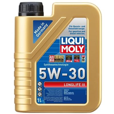 Liqui Moly 20646 Huile Moteur Longlife III 5W-30, 1 L Liqui Moly 20646 Huile Moteur Longlife III 5W-30, 1 L
