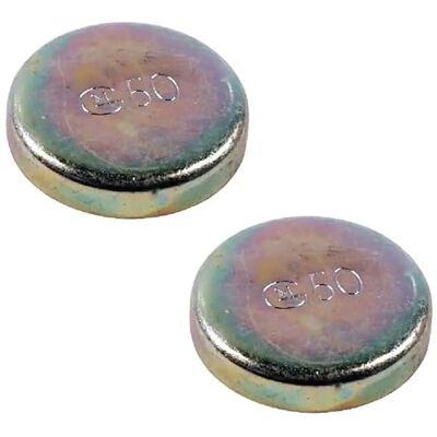 cyclingcolors Lot de 2 bouchons d'expansion moteur antigel anti-gel dilatation tablette antigel de ponçage voiture moto tracteur 22,22 mm cyclingcolors Lot de 2 bouchons d'expansion moteur antigel anti-gel dilatation tablette antigel de ponçage voiture moto tracteur 22,22 mm