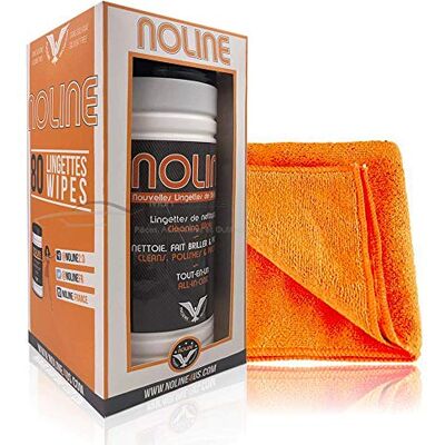 NOLINE Pack 80 Lingettes + Microfibre Premium Offerte NOLINE Pack 80 Lingettes + Microfibre Premium Offerte