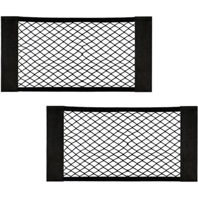 Einesin Filet Coffre Voiture, Filet de Rangement de Coffre, Bouteilles, épicerie, Rangement Ajouter sur Les organisateurs pour Le Camion de Voiture (50x25cm(Pack de 2)) Einesin Filet Coffre Voiture, Filet de Rangement de Coffre, Bouteilles, épicerie, Rangement Ajouter sur Les organisateurs pour Le Camion de Voiture (50x25cm(Pack de 2))