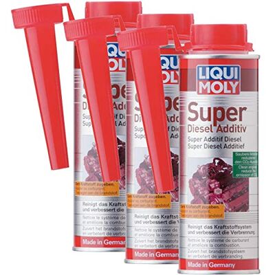 Liqui Moly 3 Additifs de carburant supplémentaires 5120 de 250 ml (Super Diesel) Liqui Moly 3 Additifs de carburant supplémentaires 5120 de 250 ml (Super Diesel)