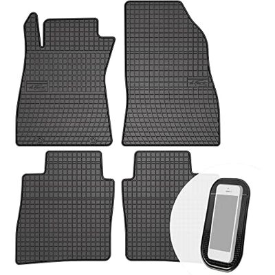 moto-MOLTICO Lot de 4 tapis de sol en caoutchouc pour Nissan Pulsar C13 2014-2018 moto-MOLTICO Lot de 4 tapis de sol en caoutchouc pour Nissan Pulsar C13 2014-2018