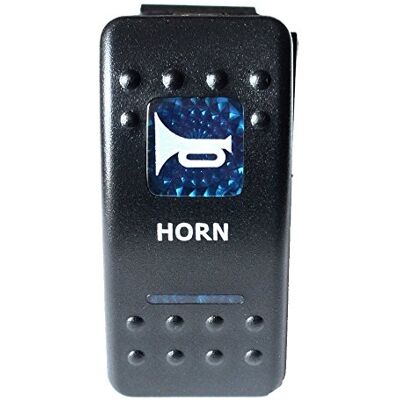 Mintice Interrupteur à Bascule Commutateur Lampe Lumière LED Bleu 12V 20A pour Voiture Bateau Moto (Horn Light) Mintice Interrupteur à Bascule Commutateur Lampe Lumière LED Bleu 12V 20A pour Voiture Bateau Moto (Horn Light)