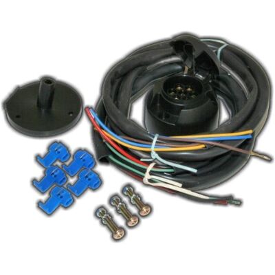 Old-Harvest 1 kit électrique universel 12 V AHK à 7 broches pour remorque de voiture Old-Harvest 1 kit électrique universel 12 V AHK à 7 broches pour remorque de voiture